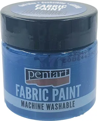 Zdjęcie produktu dla Farba do tkanin - Pentart - granatowa 50ml