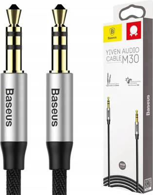Immagine prodotto di Baseus CAM30CS1 cavo audio 1,5 m 3,5 mm nero, argento