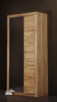 Produktbild von Garderobenschrank, in Kernbuche teil-massiv, geölt