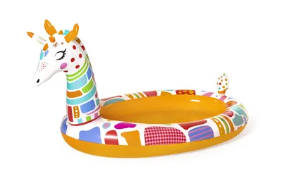 Produktbild von Bestway® Planschbecken Groovy Giraffe 266 x 157 x 127 cm, rund