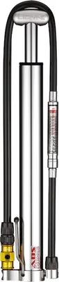 Produktbild von Lezyne Micro Floor Drive HVG, Boden-Luftpumpe, Schwarz, Silber, T-Typ Griff, 6,2 bar, Aluminium, Edelstahl, 225 g
