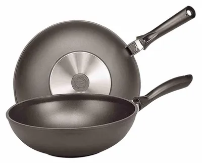 Image de KARL KRÜGER Poêle à wok Leipzig Ø30 cm Fonte d'aluminium