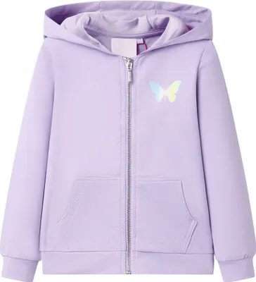 Produktbild von Design Kinder-Kapuzenpullover Lila 92, Langarmshirts 2024 Neu