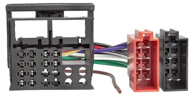 Radio-Adapterkabel Quadlock auf ISO für VW, Skoda, Seat