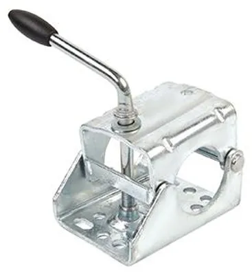 Image de Bride De Fixation Pour Roue Jockey D'attelage 60 Mm.