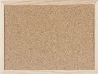 Produktbild von Bi-Office Korktafel mit Holzrahmen 900 x 600 mm