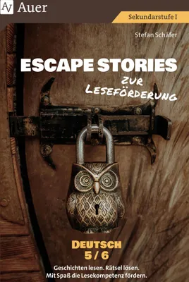Produktbild von Escape Stories zur Leseförderung Deutsch 5-6