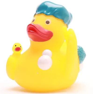 Produktbild von Badeente Bathing Duck Vinyl 9,5 cm