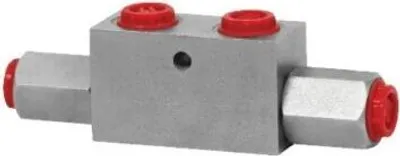 Produktbild von Hydraulisches doppelt vorgesteuertes Rückschlagventil (1/4" - 3/8" - 1/2")