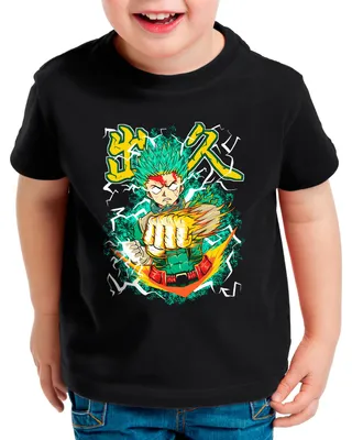 Produktbild von style3 Strong Deku Kinder T-Shirt superhero japan acade mia manga
