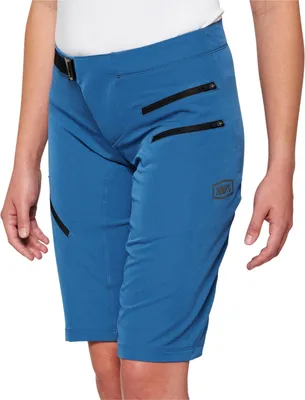 Produktbild von 100% Airmatic Womens Shorts L Slate Blue - komfortable All-Mountain Bike-Shor...