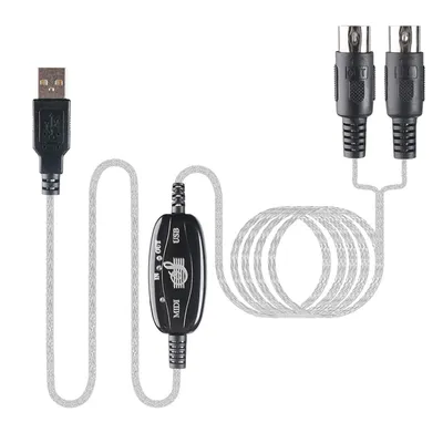 Zdjęcie produktu dla Pc40 Kabel Konwerter Usb Na Midi In Out Interfejs Szybka Transmisja