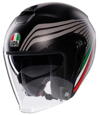 Image de AGV Irides Casque jet Bologna noir mat M