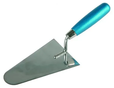 Obrázek produktu pro Lžíce nerez zednická oblá FESTA dřev.ruč.160mm 31343