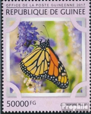 Produktbild von Briefmarken Guinea 2017 Mi 12175 (kompl. Ausgabe) postfrisch Schmetterlinge