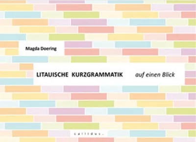 Immagine prodotto di Litauische Kurzgrammatik auf einen Blick