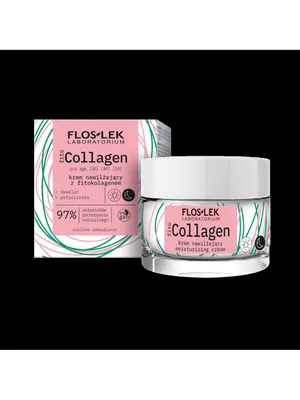 Produktbild von Floslek fitoCOLLAGEN Feuchtigkeitscreme mit Phytokollagen für Tag und Nacht 50 ml / 2055