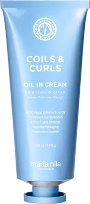 Obrázek produktu pro Bezoplachový krém pro kudrnaté a vlnité vlasy Coils & Curls (Oil-In-Cream) 100 ml