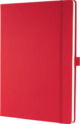 Produktbild von SIGEL CO645 Notizbuch Conceptum, Hardcover, ca. A4, liniert, rot, 194 S.