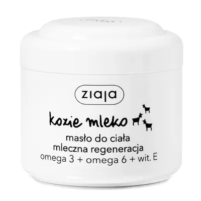 Obrázek produktu pro Ziaja Tělové Máslo s Kozím Mlékem - Péče o Příjemnou a Vyživenou Pokožku