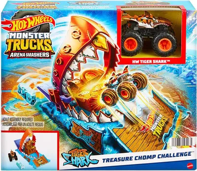 Produktbild von Mattel HW MT ARENA SMASHERS TIGER SHARK TIGER SHARK