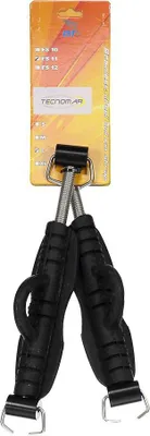 Zdjęcie produktu dla Tecnomar Spring Profesional Fs 11 Bungee Straps For Fins Black L Black L