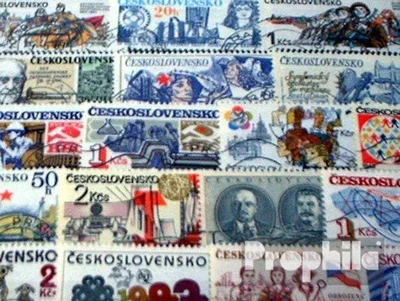Produktbild von Briefmarken Tschechoslowakei 50 verschiedene Sondermarken