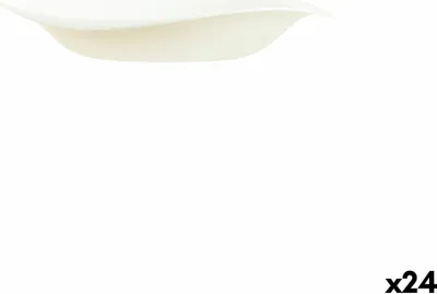 Produktbild von Suppenteller Arcoroc Tendency Beige Glas (23 cm) (24 Stück)