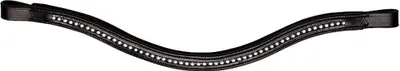 Image de Norton Equestrian Diamond, muserolle noire, taille Cob, noir, taille Cob