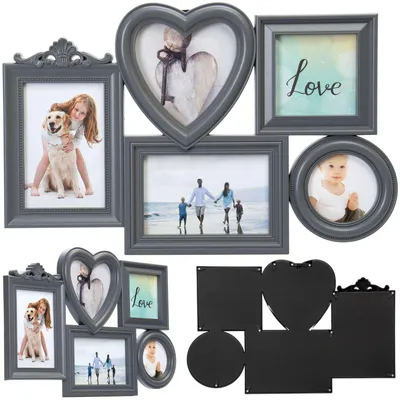 Obrázek produktu pro Fotorámeček CORAZON 5 fotografi šedý