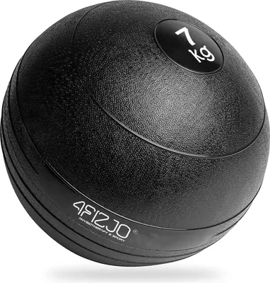 Image de 4FIZJO Slam Ball Médecine-ball, PVC, antidérapant, anti-rebond, musculation 7 kg