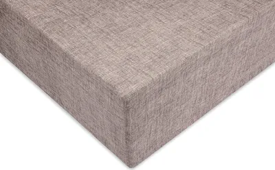 Produktbild von Lino Spannbettlaken 90x200+35 cm. Chocolat