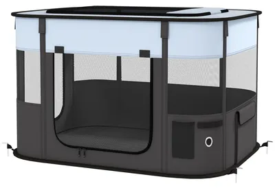 Produktbild von PawHut Welpenauslauf Welpenlaufstall faltbar Laufgitter Indoor und Outdoor