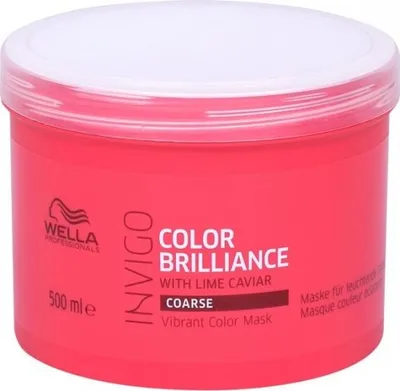 Zdjęcie produktu dla Wella Professionals Invigo Color Brilliance Coarse Mask ochronna maska do włosów farbowanych 500 ml