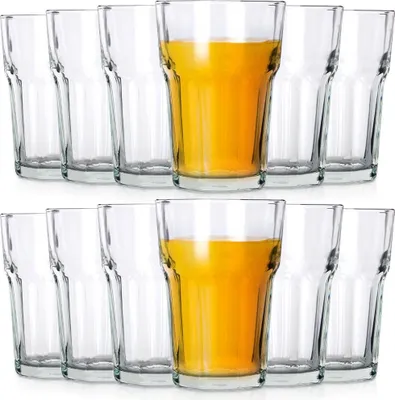 Produktbild von Vilde | Wassergläser 12er Set - 360 ml - Spülmaschinenfest - Dickes Glas