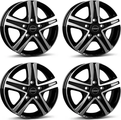 Image de 4 jantes Borbet CWD 6,0x16 ET68 5x118 SWPGL pour Citroën Jumper 5x118 SWPGL pour Citroën Jumper Jantes en aluminium
