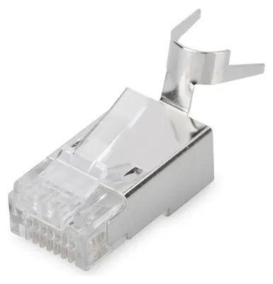 Imagen del producto de Digitus AK-219604-100 DIGITUS Modularstecker Cat6 für Rundkabel 100Stk