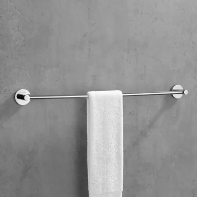 Obrázek produktu pro Nástěnné držáky na ručníky, 60 cm, mosaz, chrom, vysoká nosnost