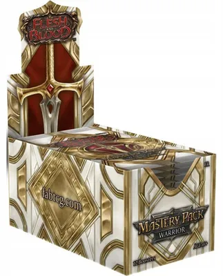 Produktbild von Flesh and Blood Mastery Pack Warrior Booster Box (12)