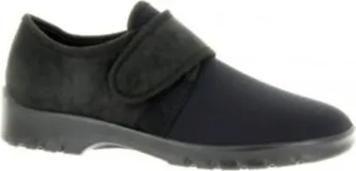 Produktbild von Halbschuhe für Damen Varomed Stretch-/Microvelours Warschau Schwarz (Größe 36)
