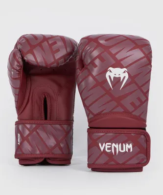 Image de Venum, Contender 1.5 XT gants de boxe, unisexe adulte, 12 Oz, rouge bourgogne/blanc