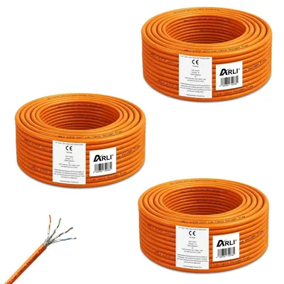 Produktbild von ARLI Cat7 300 m Verlegekabel Cat 7 Kabel ( 3 x 100 m )