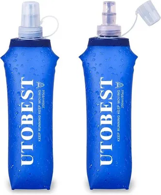 Zdjęcie produktu dla Butelki na wodę Famanu, 250 ml, elastyczne - zestaw 2 sztuk