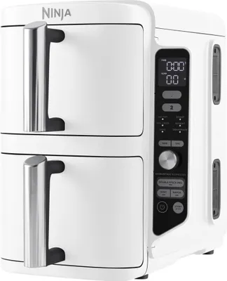 Produktbild von Ninja SL400EUWH Doppel-Heißluftfritteuse weiß