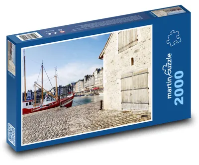 Obrázek produktu pro Puzzle 2000 Přístav Honfleur, Francie - martinpuzzle