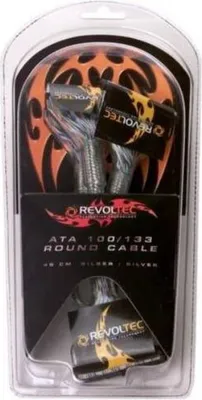Zdjęcie produktu dla Srebrny kabel IDE Revoltec, okrągły (UDMA 133), 48 cm, srebrny