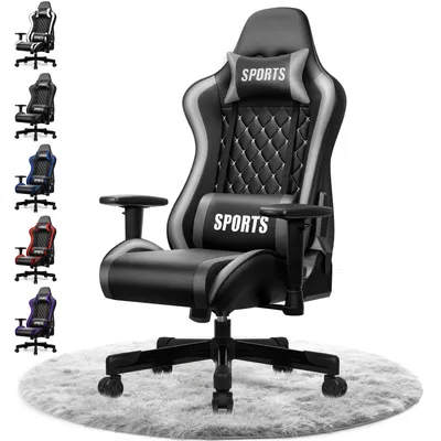 Produktbild von Hiazurm Gaming Stuhl, Ergonnomischer Gaming Sessel, Schreibtischstuhl, verstellbare Rückenlehne, Gaming stuhl 150 kg, Gamer Stuhl