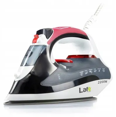Produktbild von LAFE LAF02B Dampfbügeleisen, 2200 W, Keramiksohle, Kalkschutz-Sprühfunktion