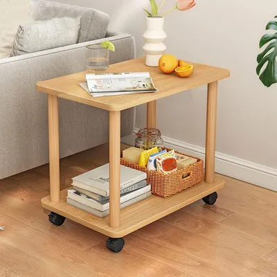 Obrázok produktu pre Príkonový stolík na kolieskach, rozmer 30x60x47 cm, drevo