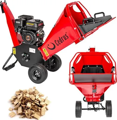 Zdjęcie produktu dla Cedrus RB02 Rozdrabniacz Spalinowy Rębak Do Gałęzi 10cm CEDRUS RB 02 CEDRB02